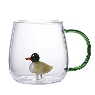 Cartoon Animal Shape Glass